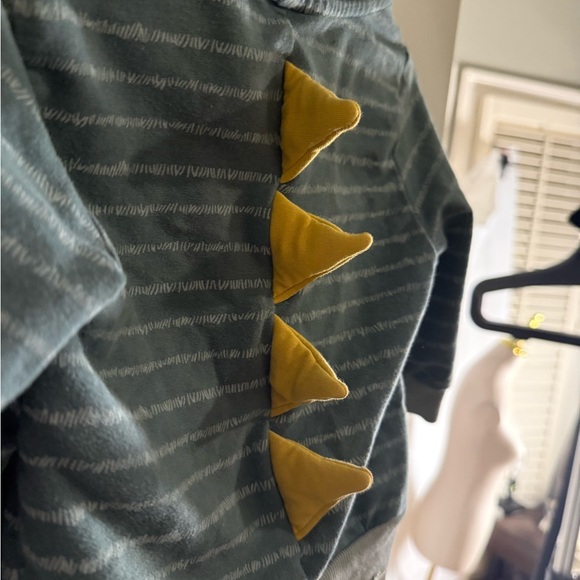 Tommy Bahama Green and Yellow Dinosaur Hoodie - Picture 3 of 6